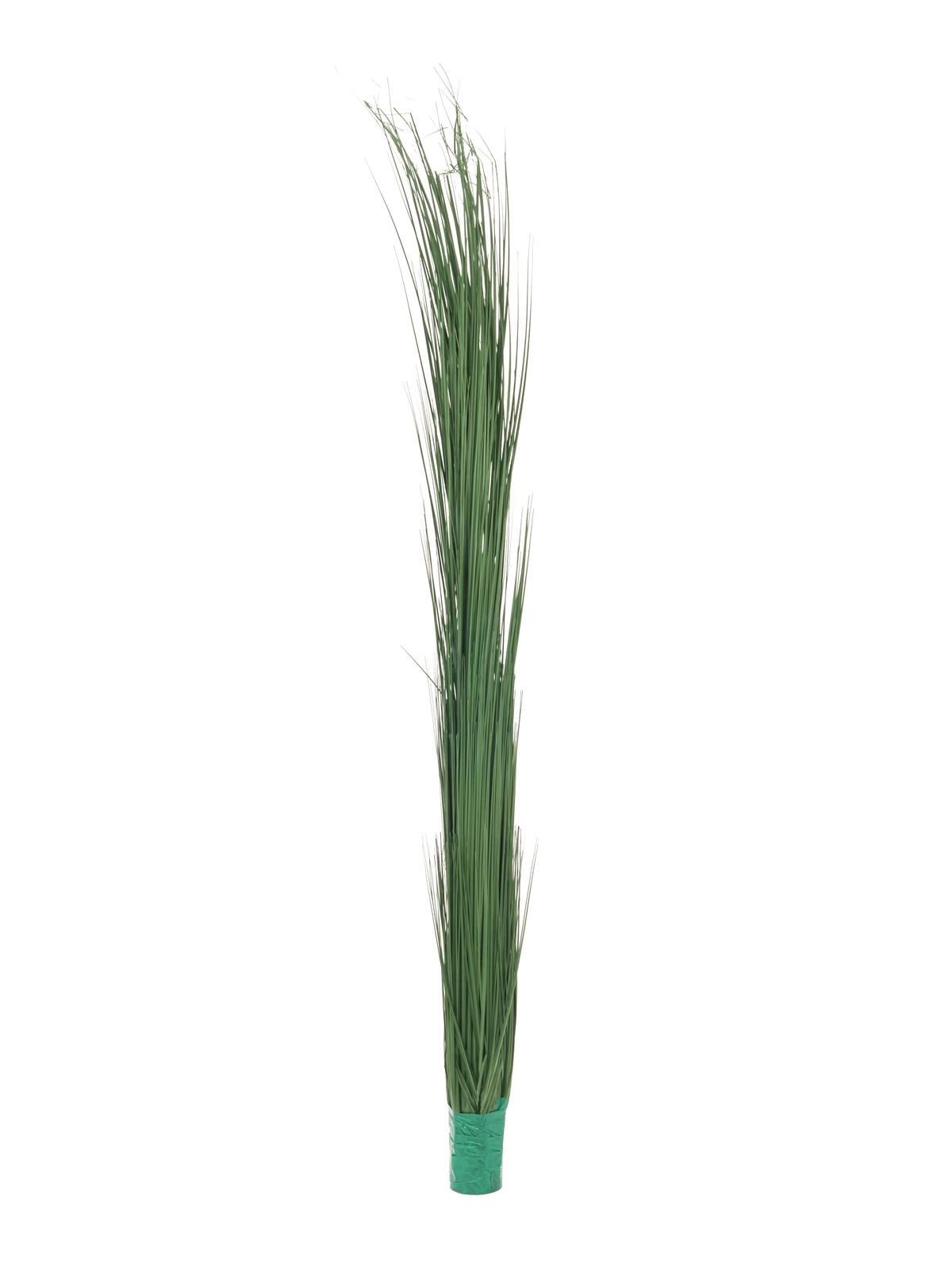 Reed grass, dark green, artificial, 127cm