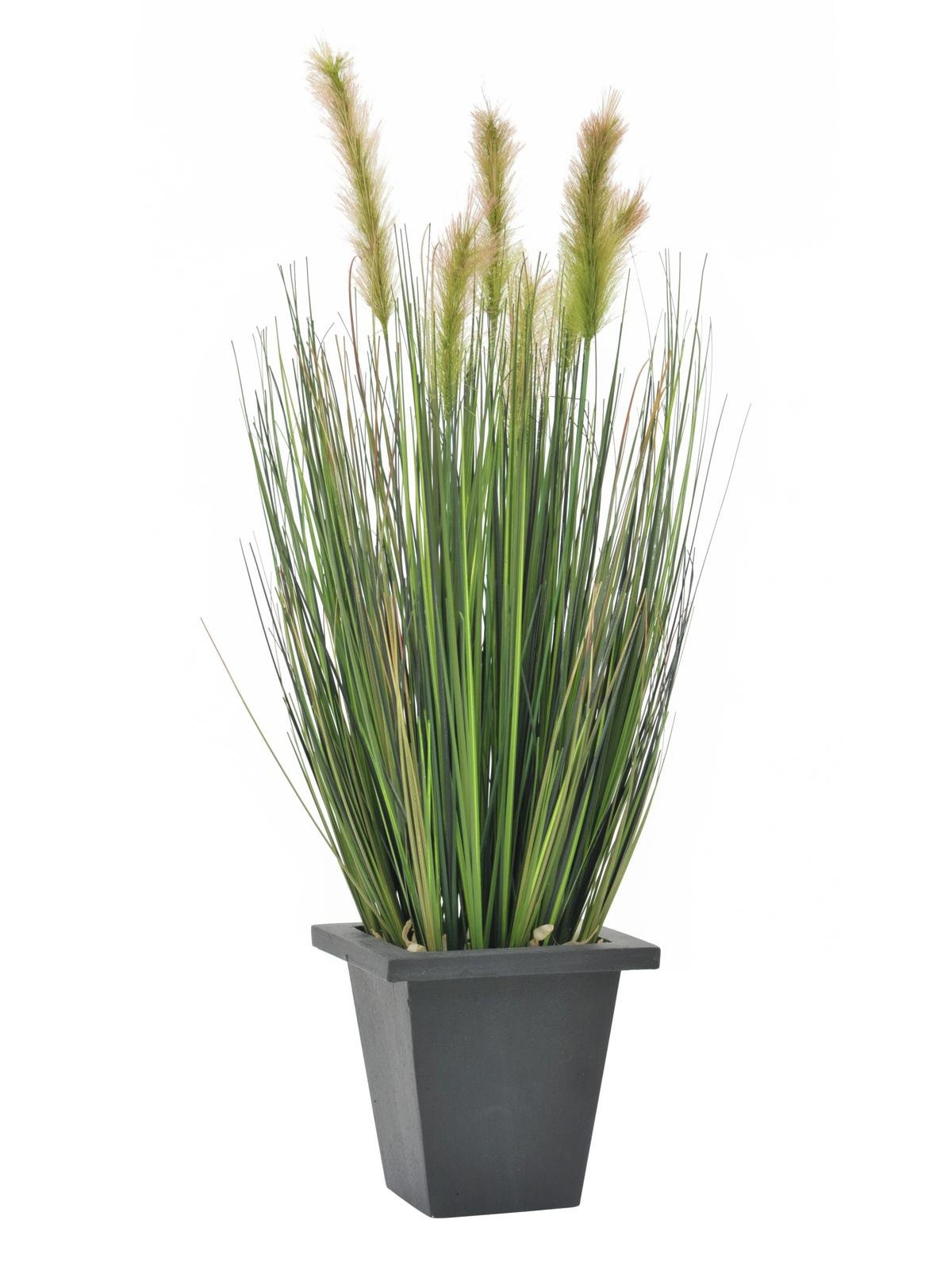 Ornamental Grasses in pot, artificial, 60cm