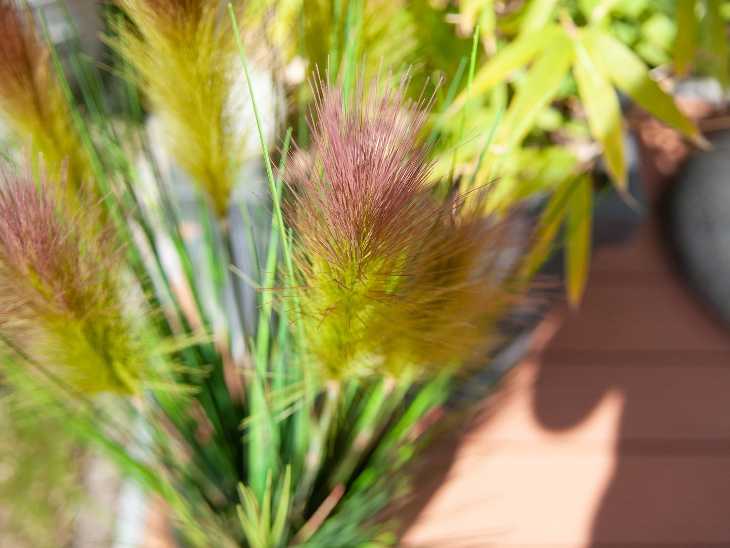 Feather grass, artificial, rosé, 90cm