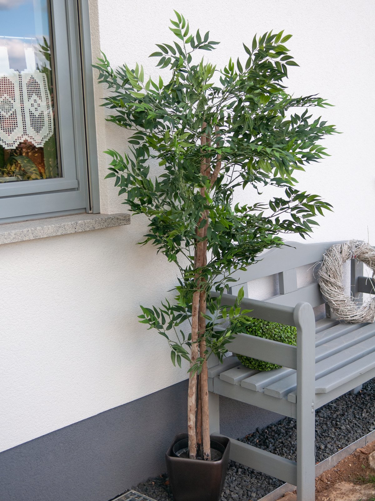 Ficus longifolia, artificial plant, 165cm