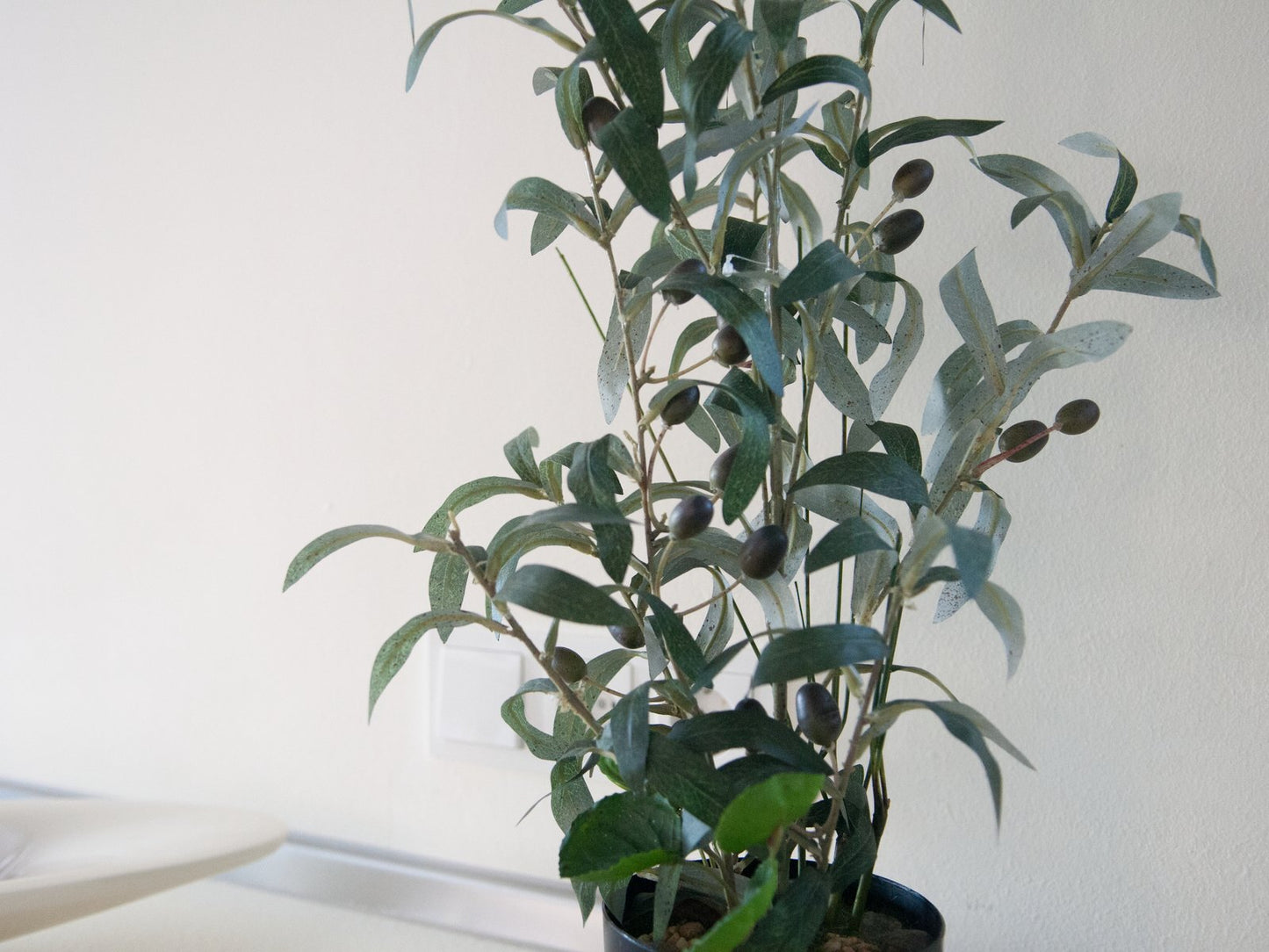 Olive tree, artificial plant, 68 cm