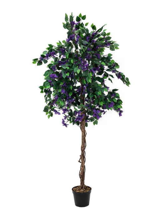 Bougainvillea, artificial plant, lavender, 180cm