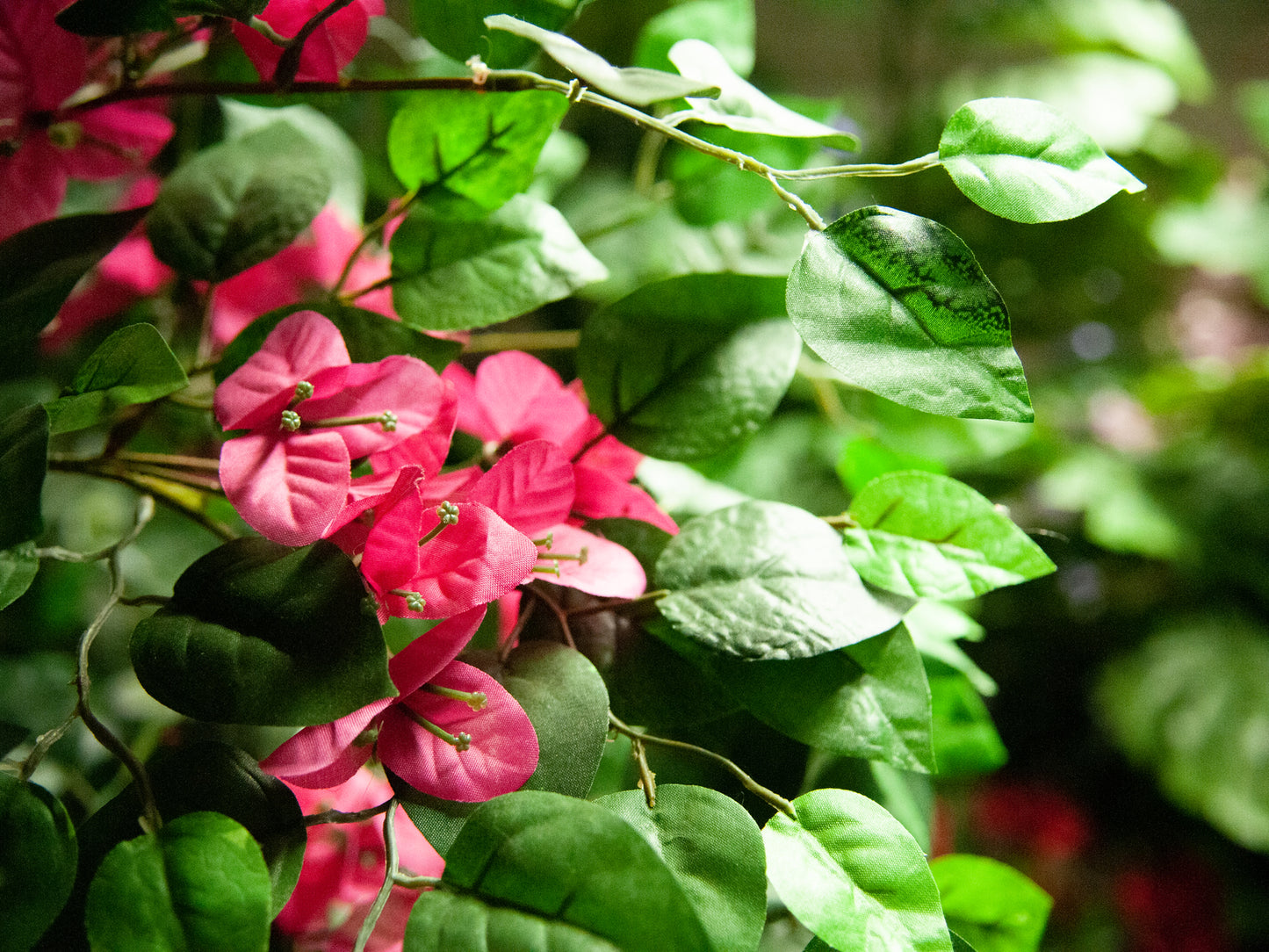 Bougainvillea, artificial plant, red, 150cm