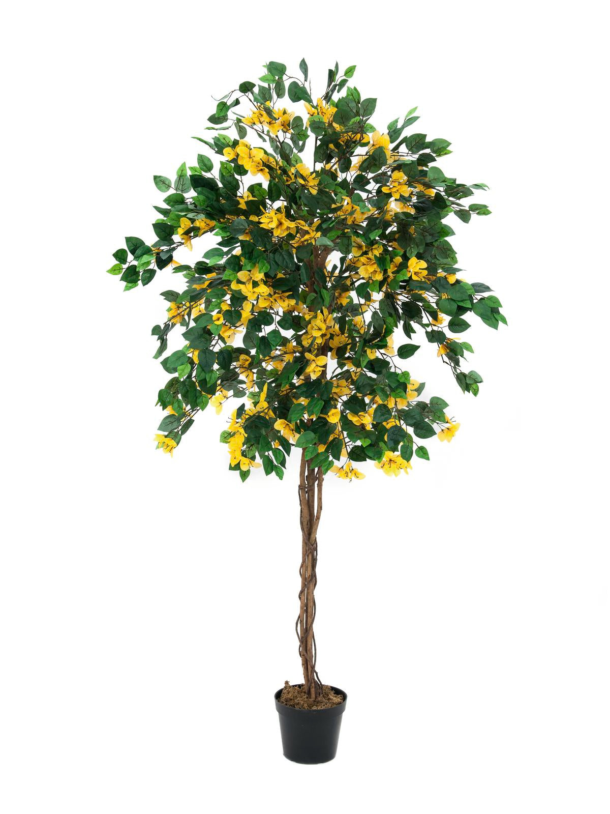 Bougainvillea, artificial plant, yellow, 150cm