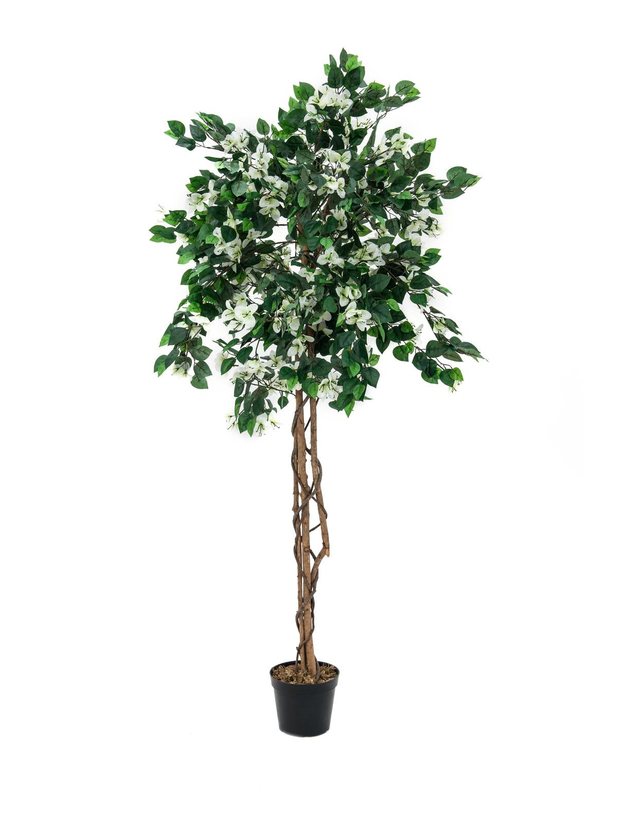 Bougainvillea, artificial plant, white, 180cm