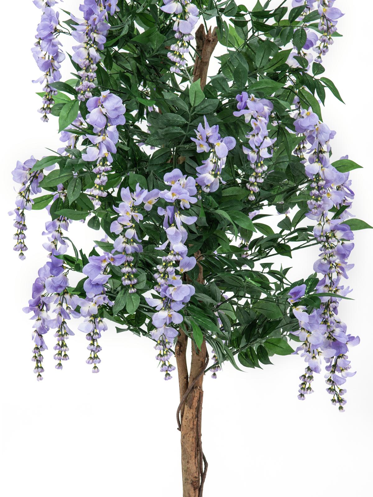 Wisteria, artificial plant, purple, 180cm