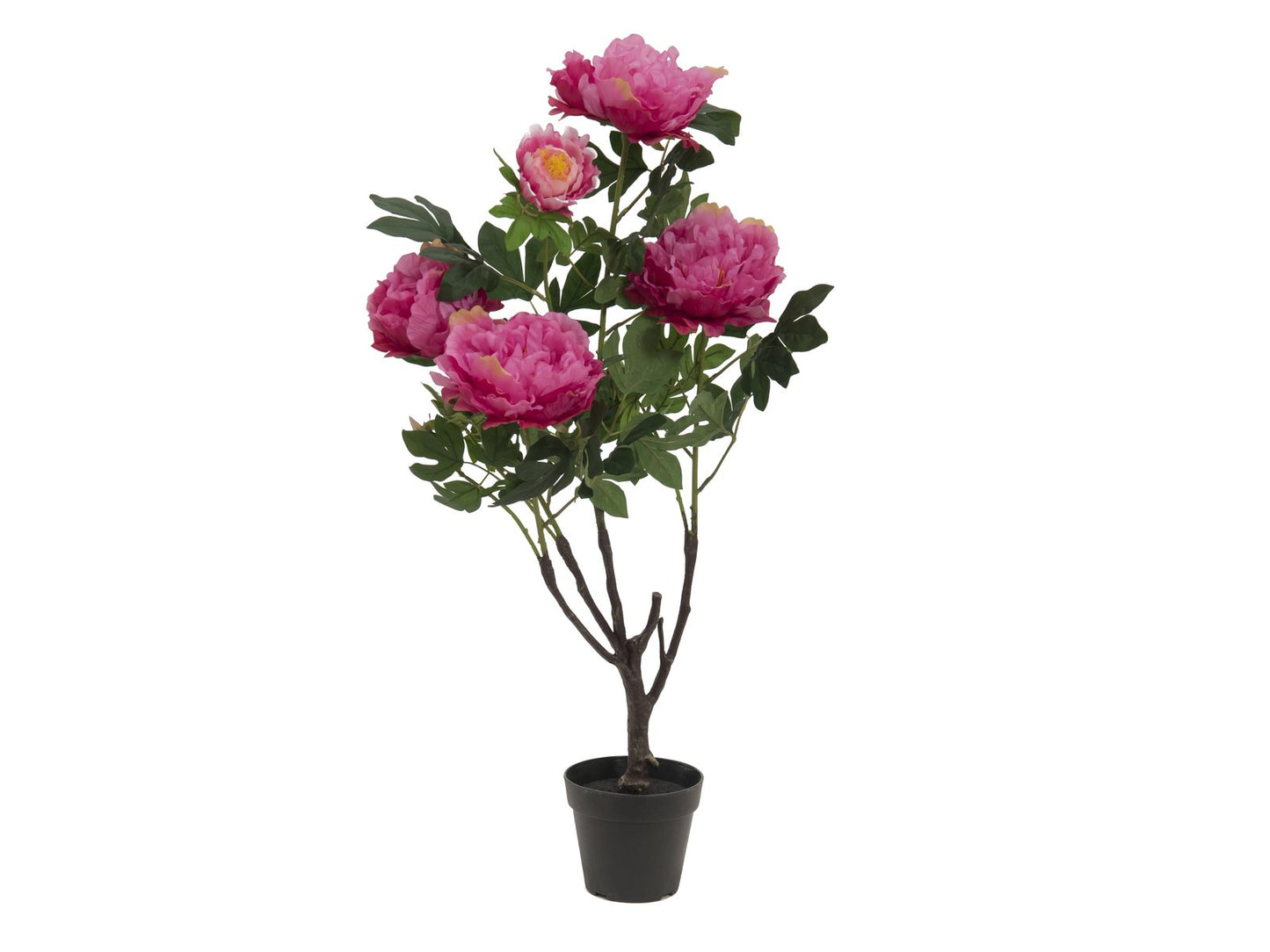 Peonies, rose, artificial plant, 90cm