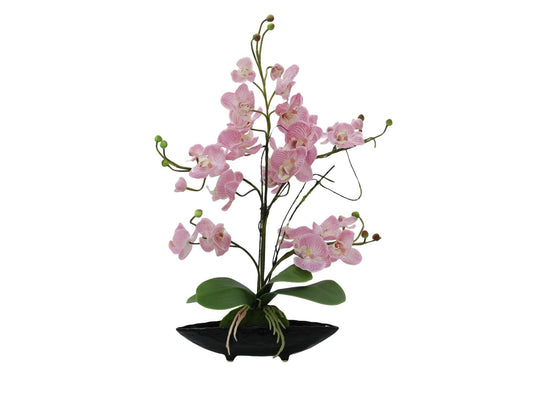 Orchid arrangement (EVA), artificial, purple