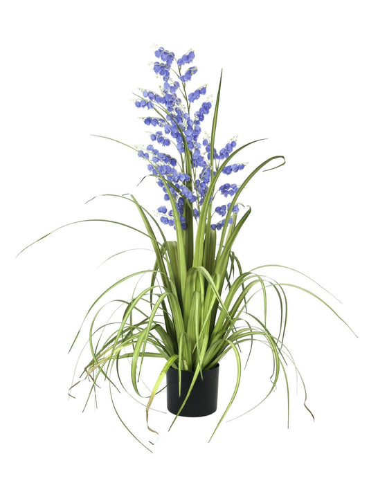 Bellflower, artificial flower, purple, 105cm