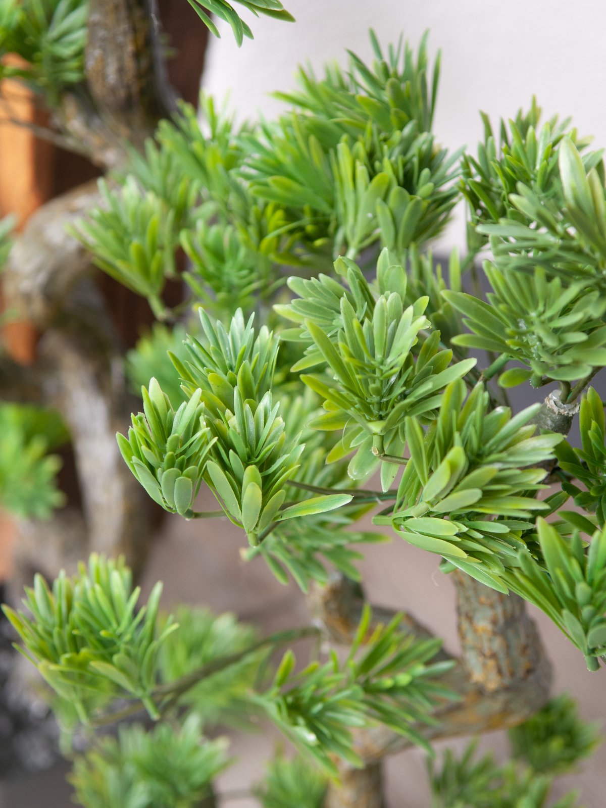 Pine bonsai, artificial plant, 95cm