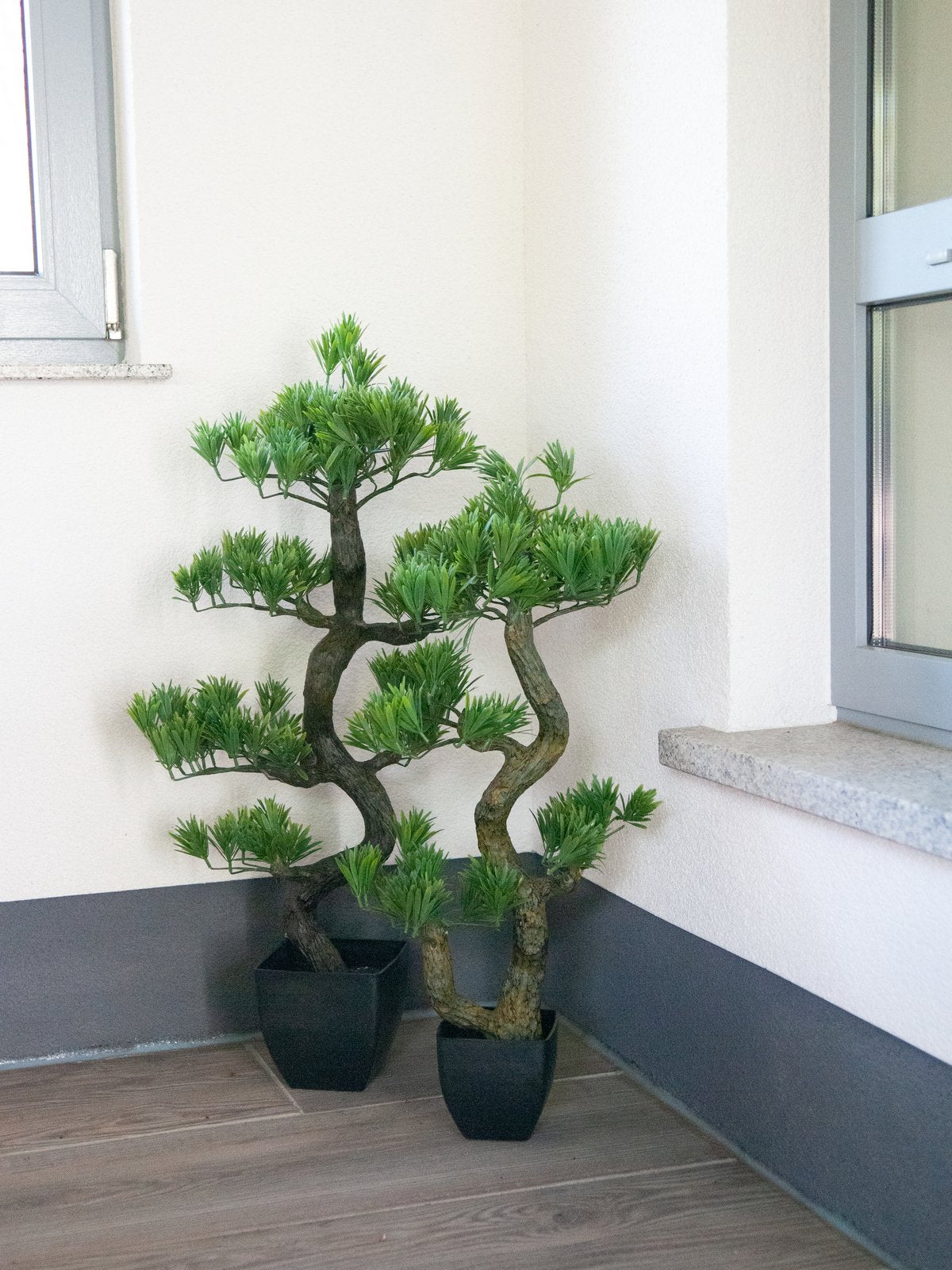 Pine bonsai, artificial plant, 95cm