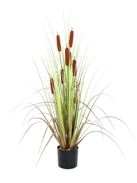 Bullrush, artificial plant, 120cm