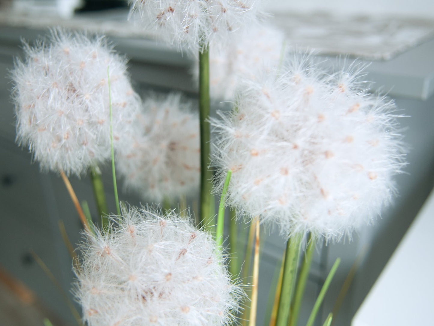 Dandelion, artificial flower, 107cm