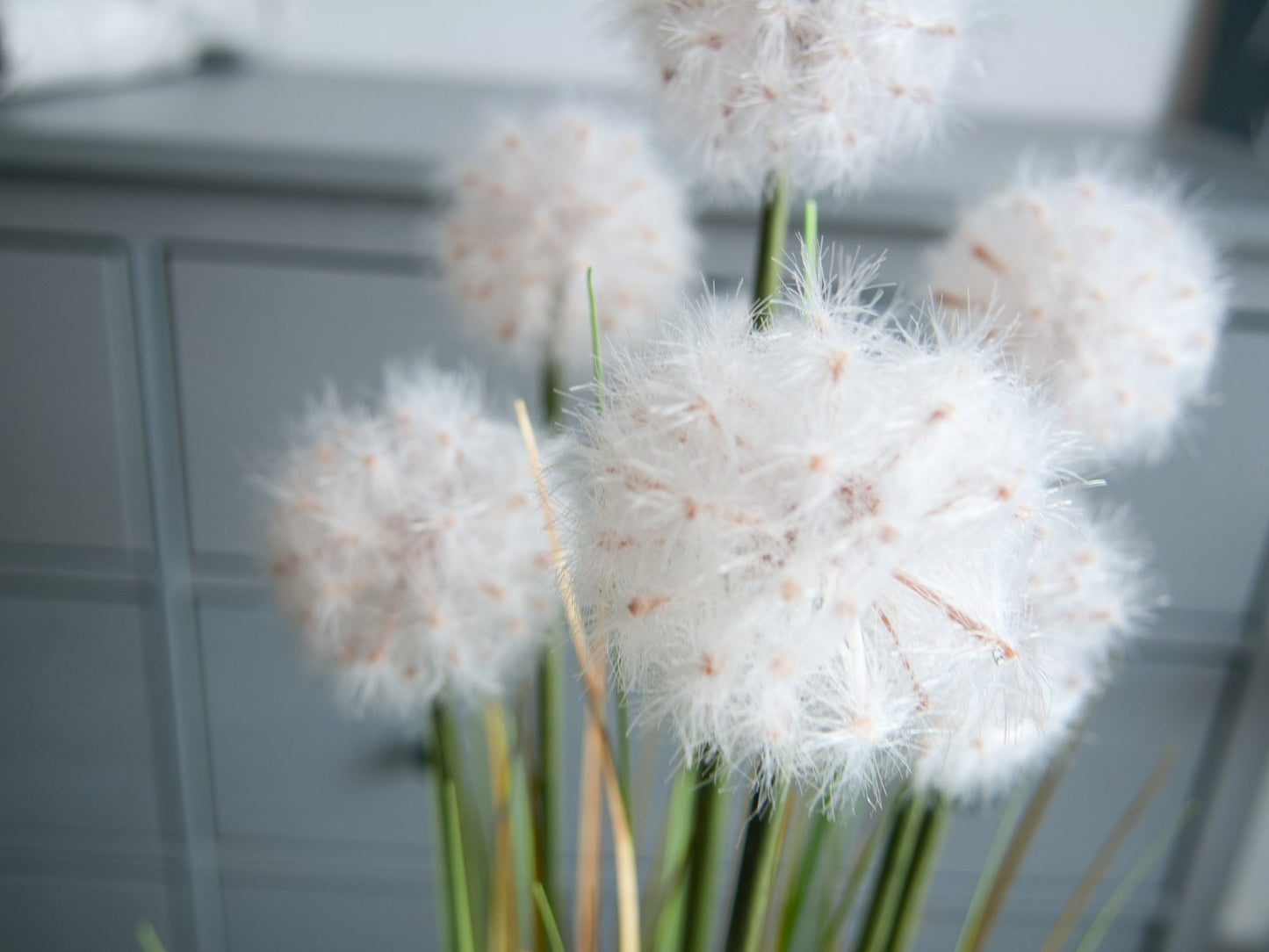 Dandelion, artificial flower, 107cm