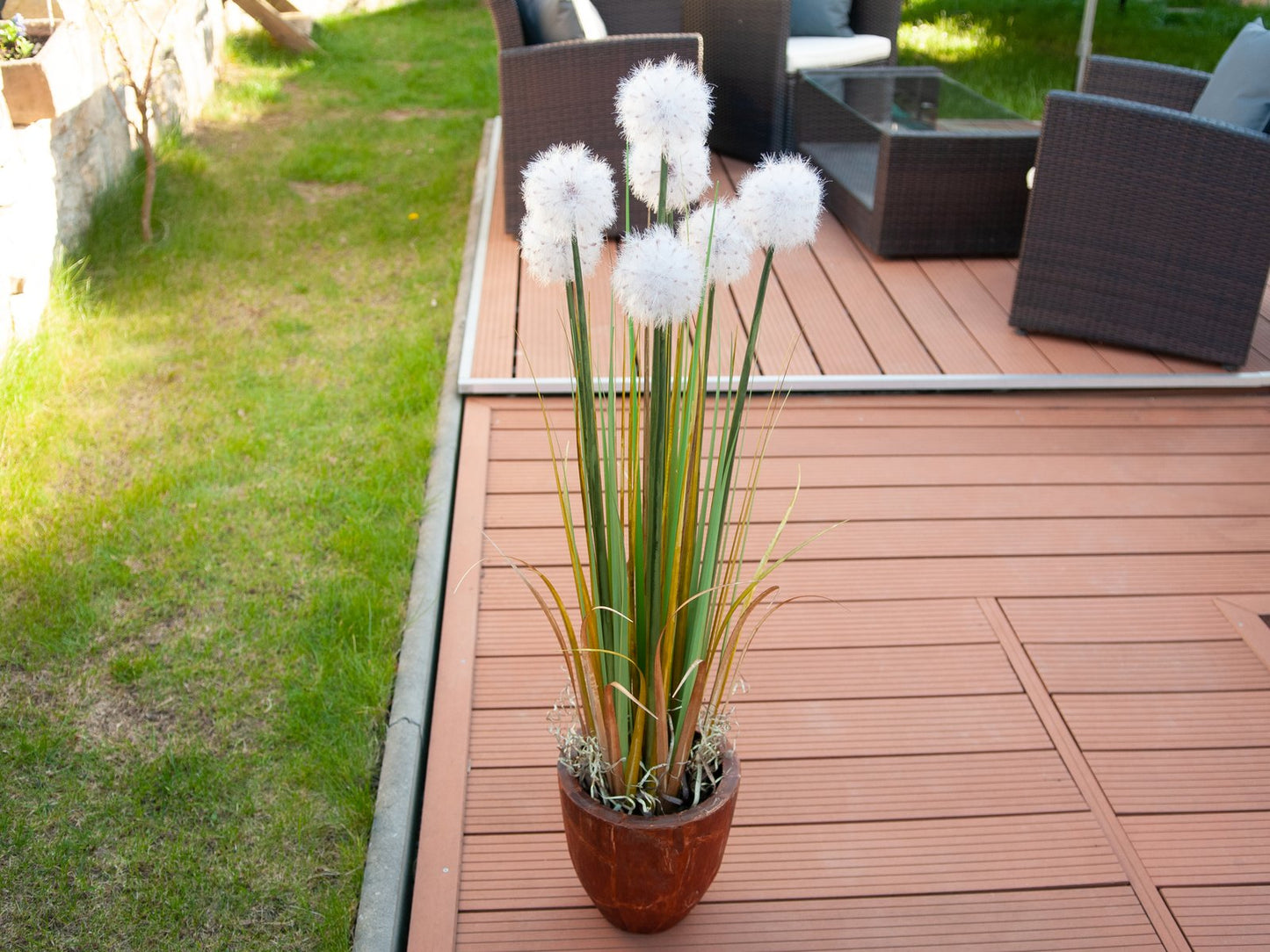 Dandelion, artificial flower, 107cm