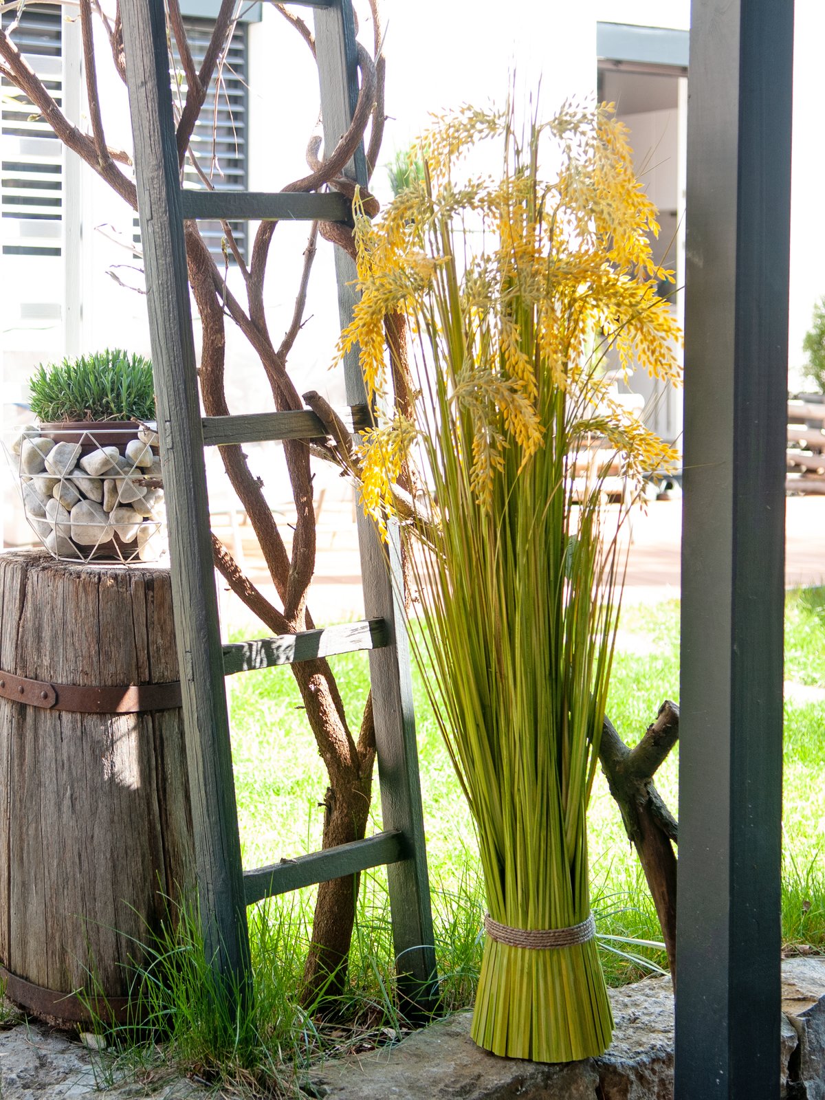 Reed Grass Bunch, artificial, 118cm