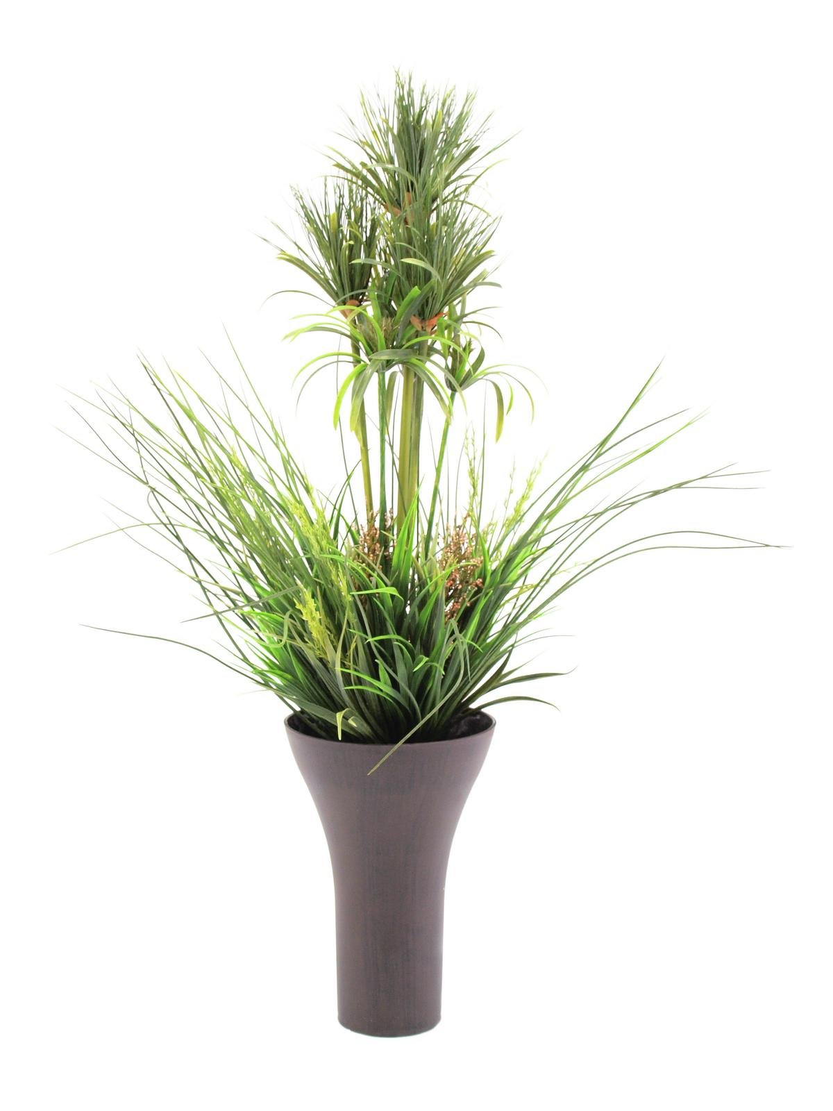 Mixed grass bush, artificial, 90cm