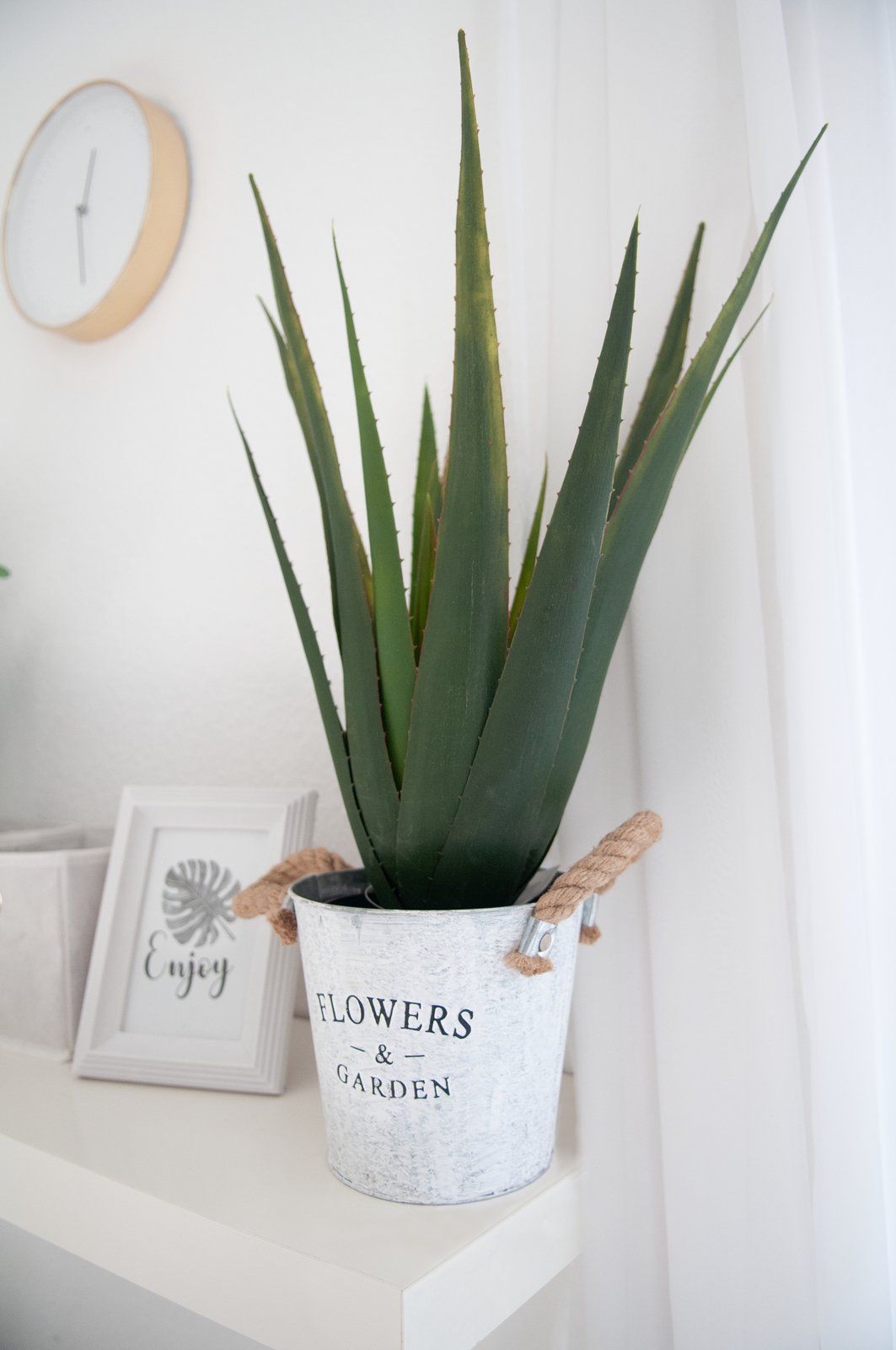 Aloe vera plant, artificial plant, 60cm