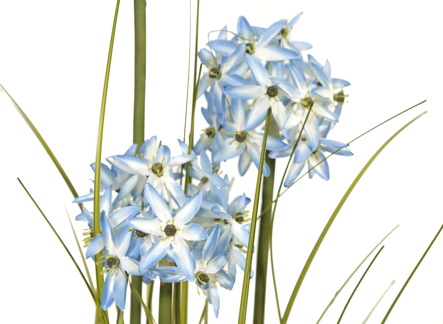 Allium grass, artificial plant, blue, 120 cm