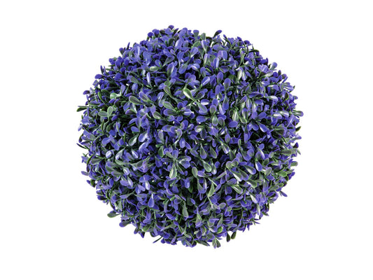 Grass ball, artificial, violet, 22cm