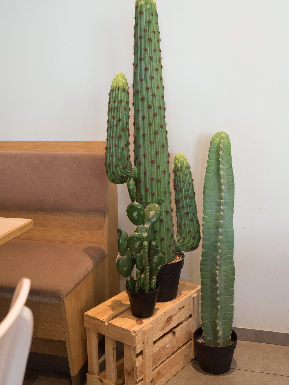 Mexican cactus, artificial plant, green, 97cm