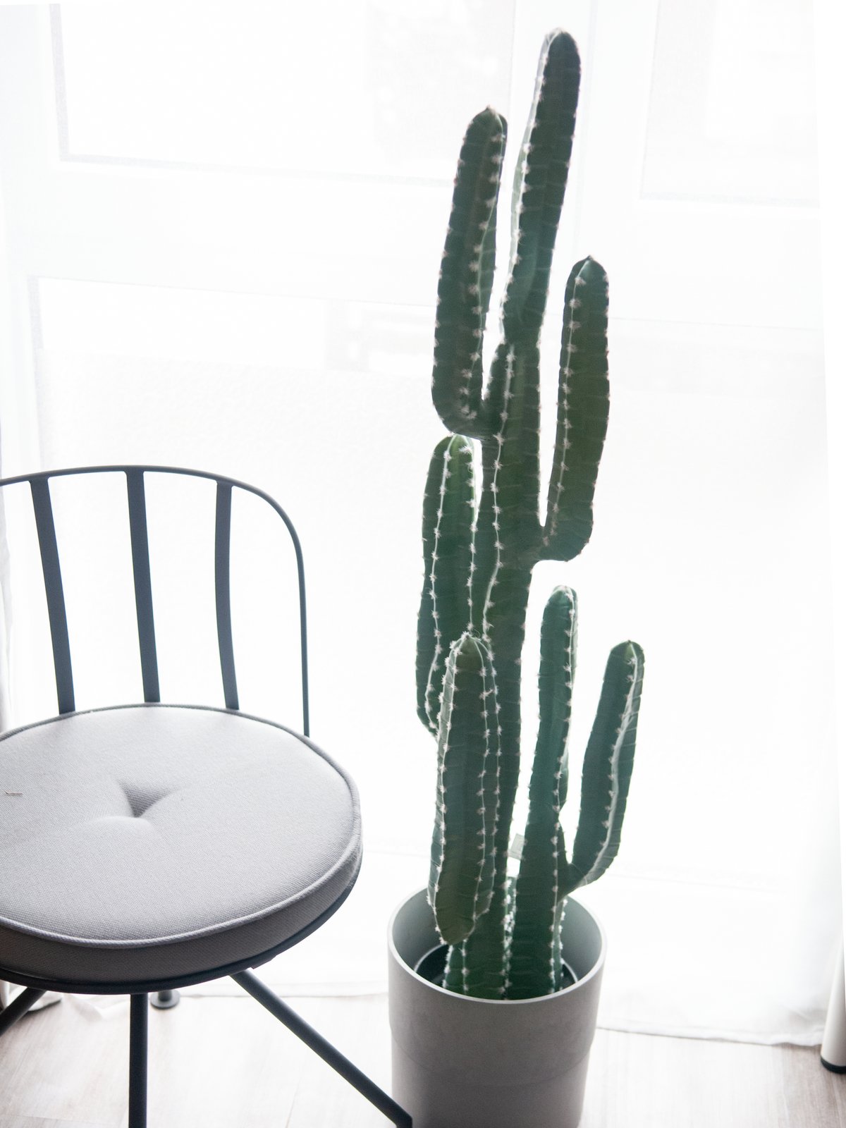 Mexican cactus, artificial plant, green, 123cm